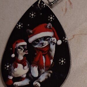SUPER CUTE ANIMAL CHRISTMAS EARRINGS